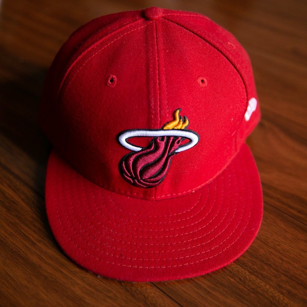 New Era 59Fifity Fitted NBA Miami Heat 7 3/4 Hat